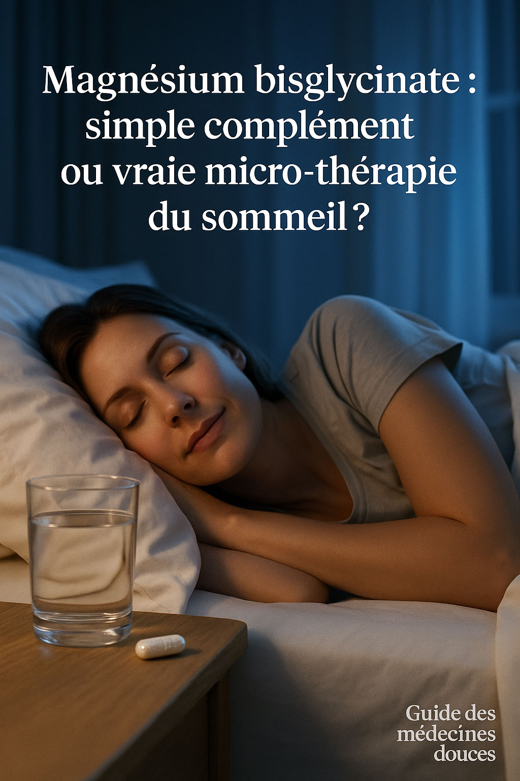 Bienfaits du magnésium bisglycinate : simple complément ou vraie micro-thérapie du sommeil ?
