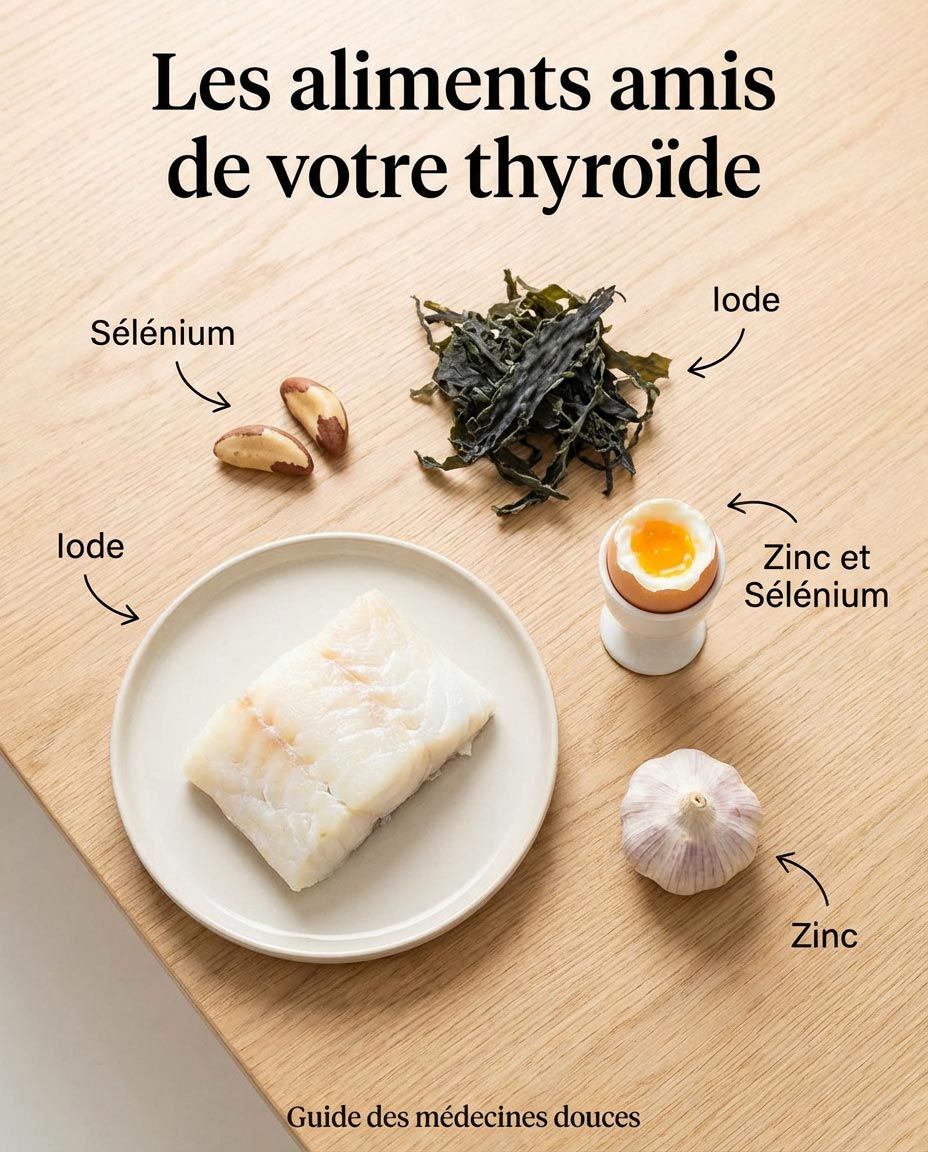 Les aliments amis de votre thyroïde