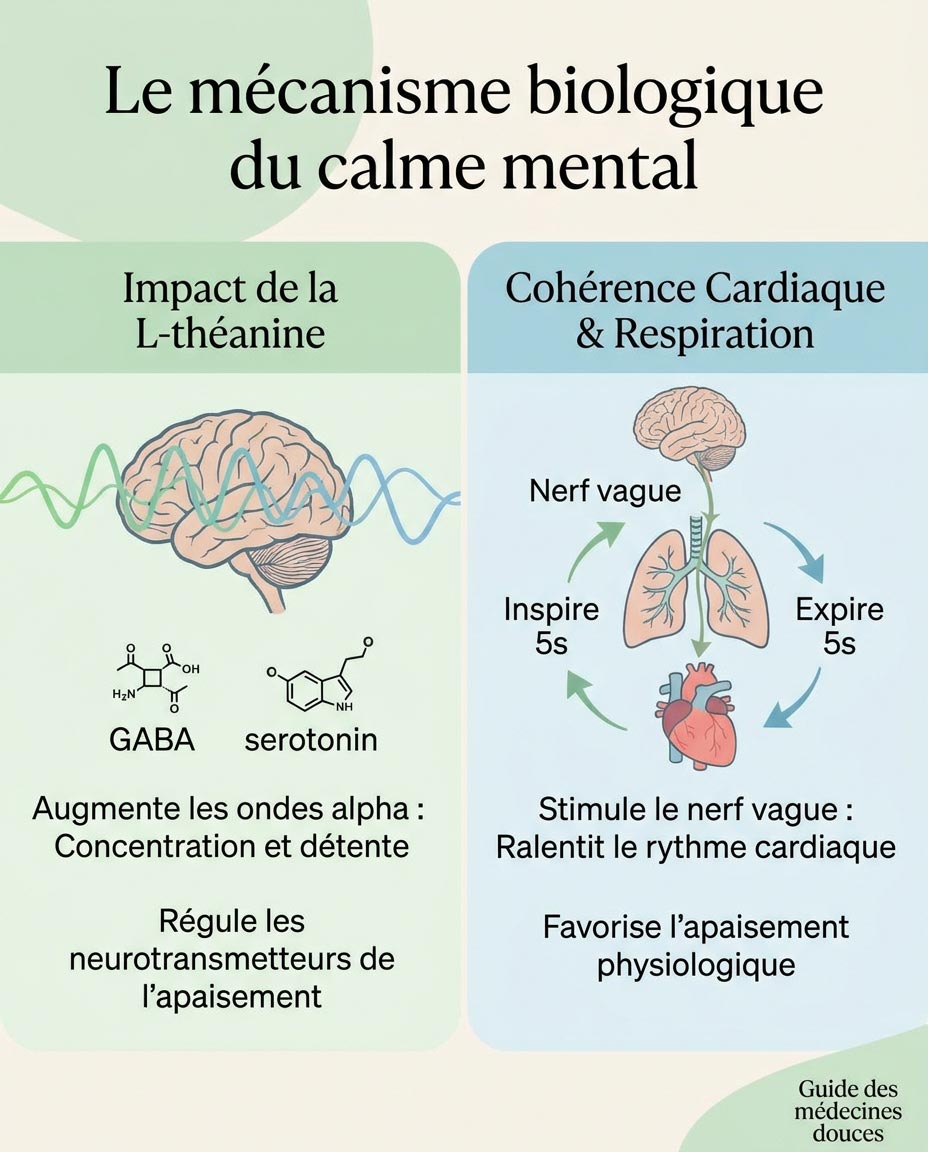 Le mécanisme biologique du calme mental