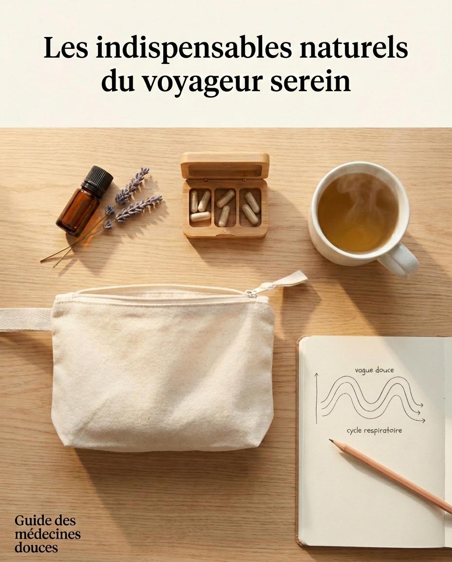 Les indispensables naturels du voyageur serein