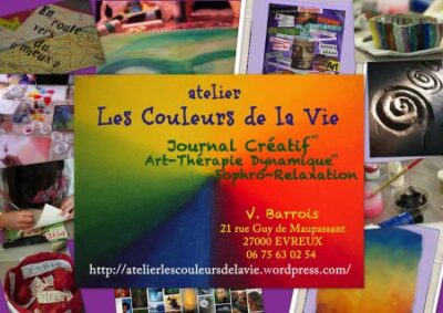 Journal Créatif, Sophrologie, Art-Thérapie Dynamique dans le 27 Eure à Evreux