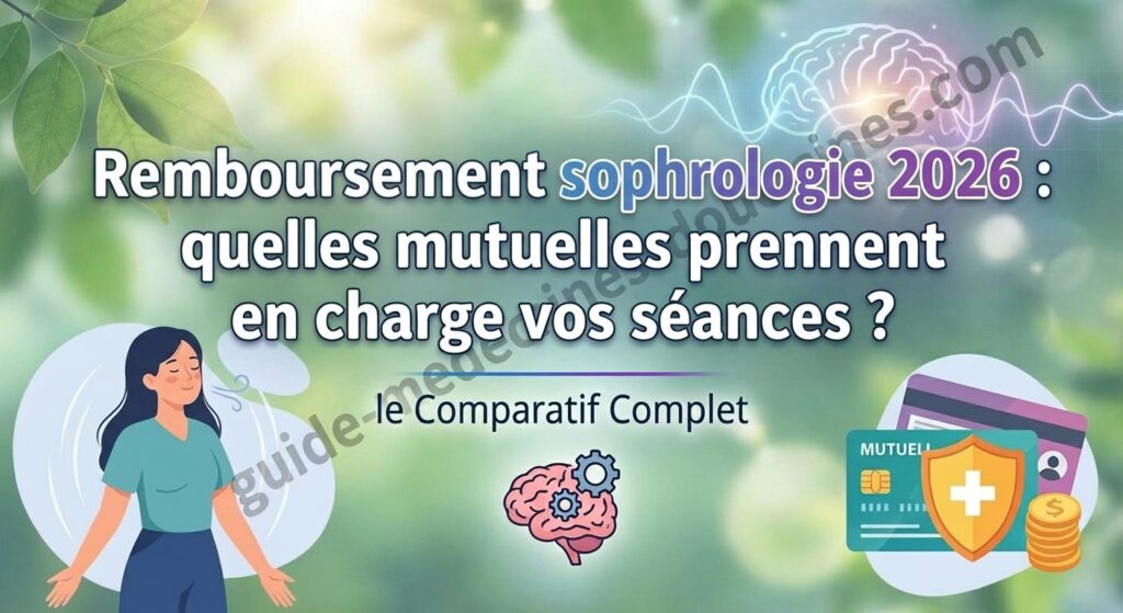 Liste des mutuelles qui remboursent les séances de sophrologie 2026