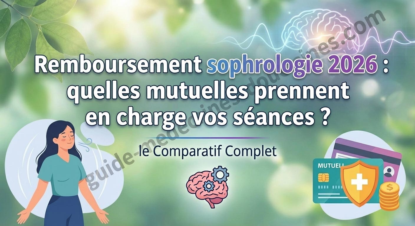 Liste des mutuelles qui remboursent les séances de sophrologie 2026