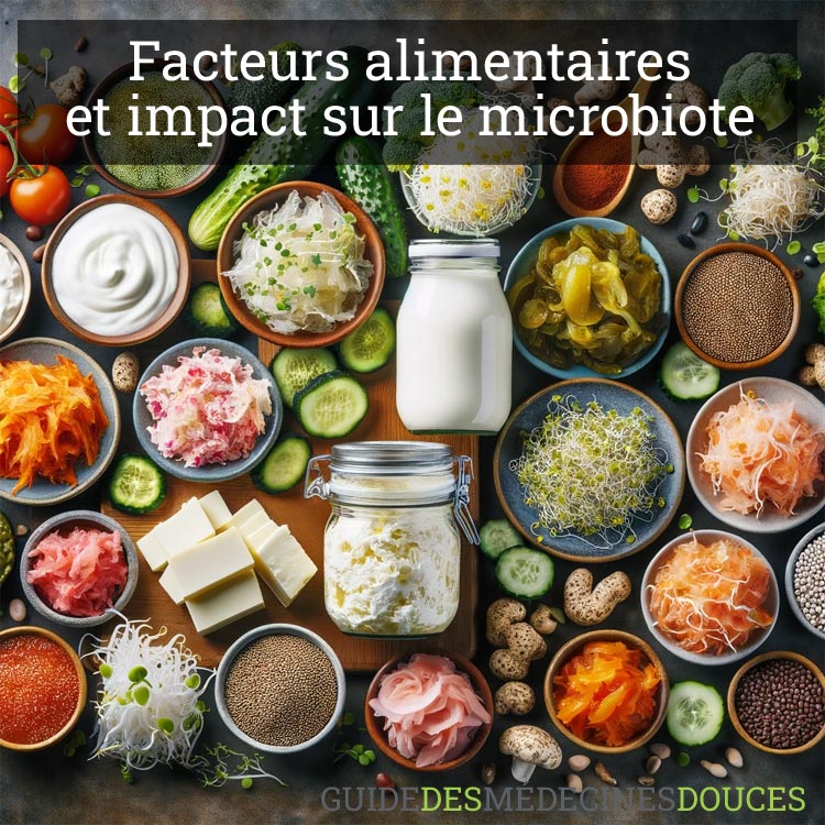 Facteurs alimentaires et impact sur le microbiote