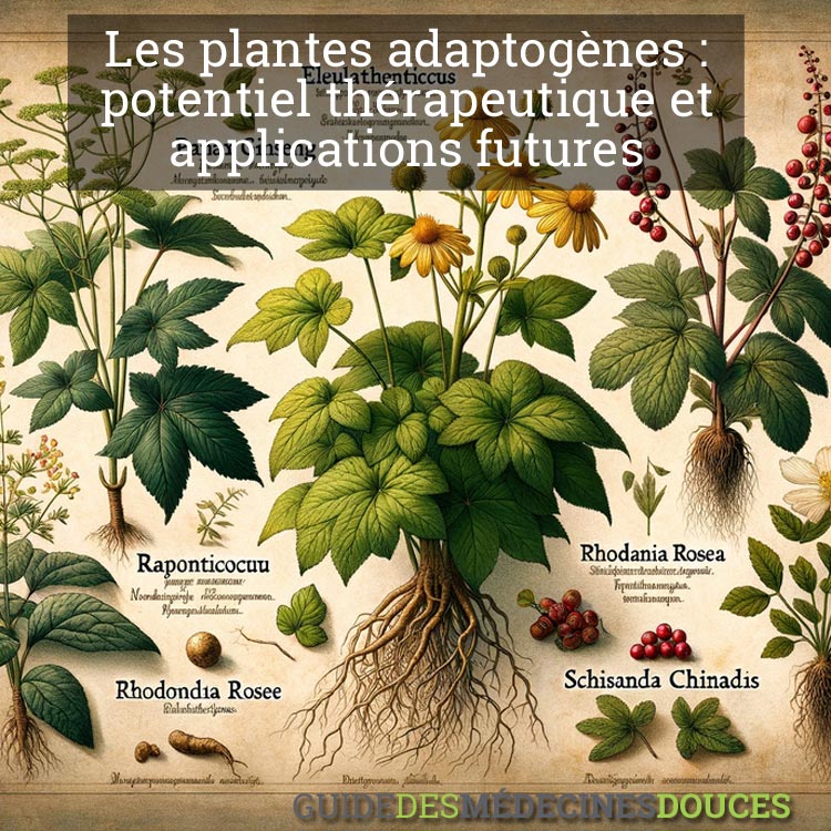 Les plantes adaptogènes : potentiel thérapeutique et applications futures