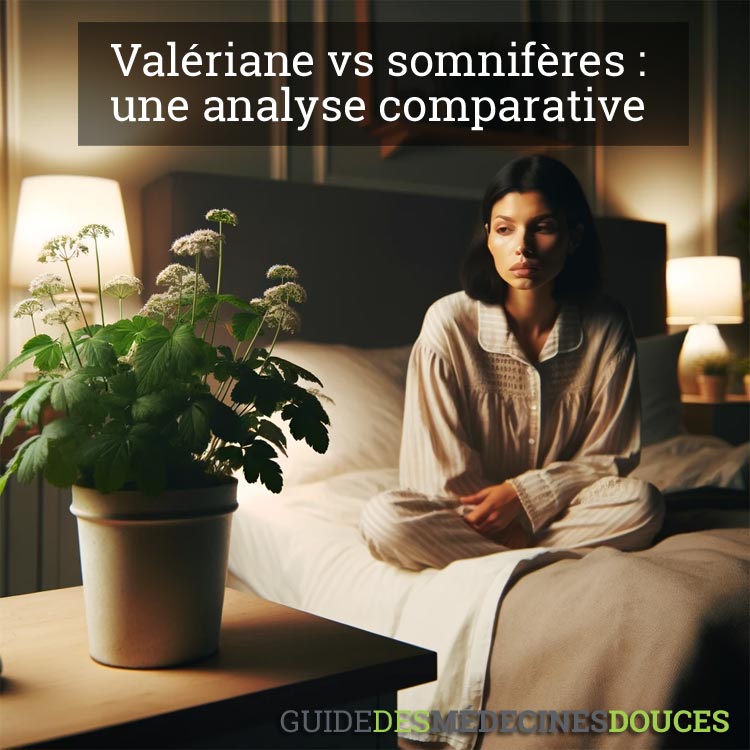Valériane vs somnifères : une analyse comparative