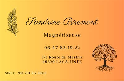 Biremont Sandrine Magnétiseuse à Lacajunte