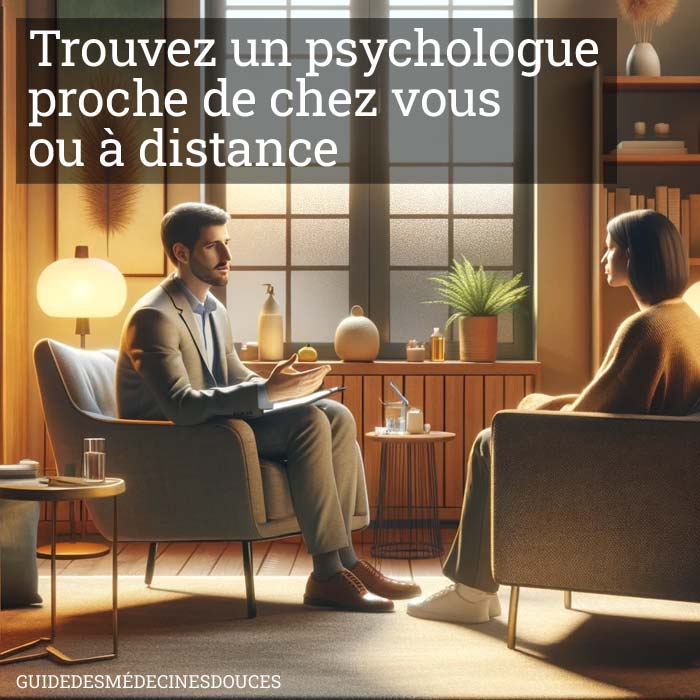 Trouver un psychologue proche de chez vous ou en ligne