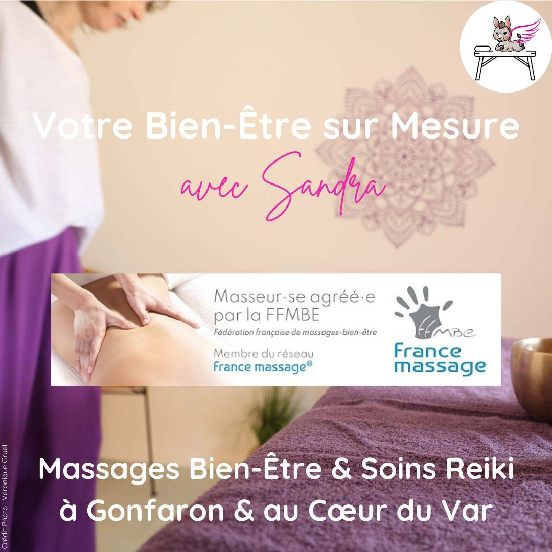 SANDRA PEYRIER - Masseuse Bien-Être, Reiki dans le 83 Var à Gonfaron