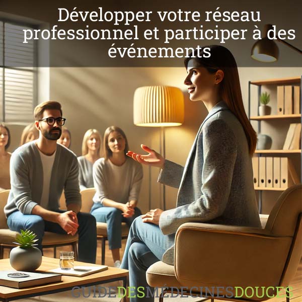 Réseautage professionnel pour praticiens