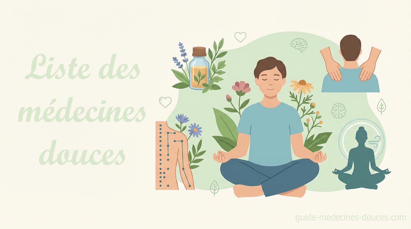 Liste des médecines douces
