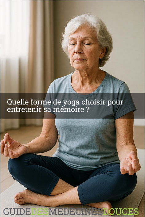 Quelle forme de yoga choisir pour entretenir sa mémoire ?