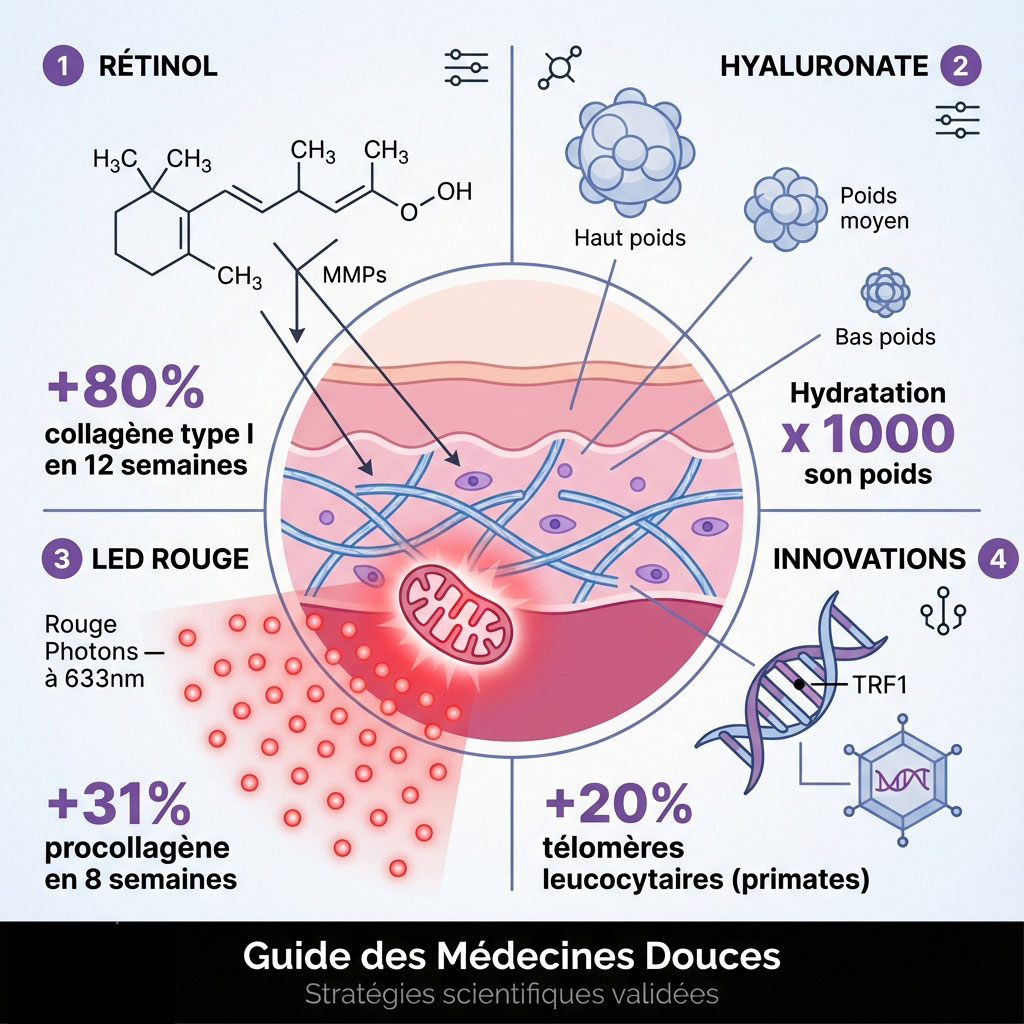 Stratégies scientifiques anti-âge
