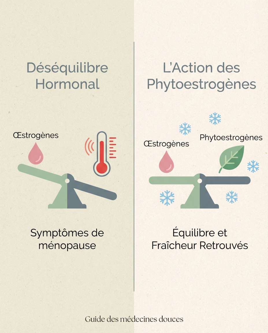 Déséquilibre hormonal à la ménopause