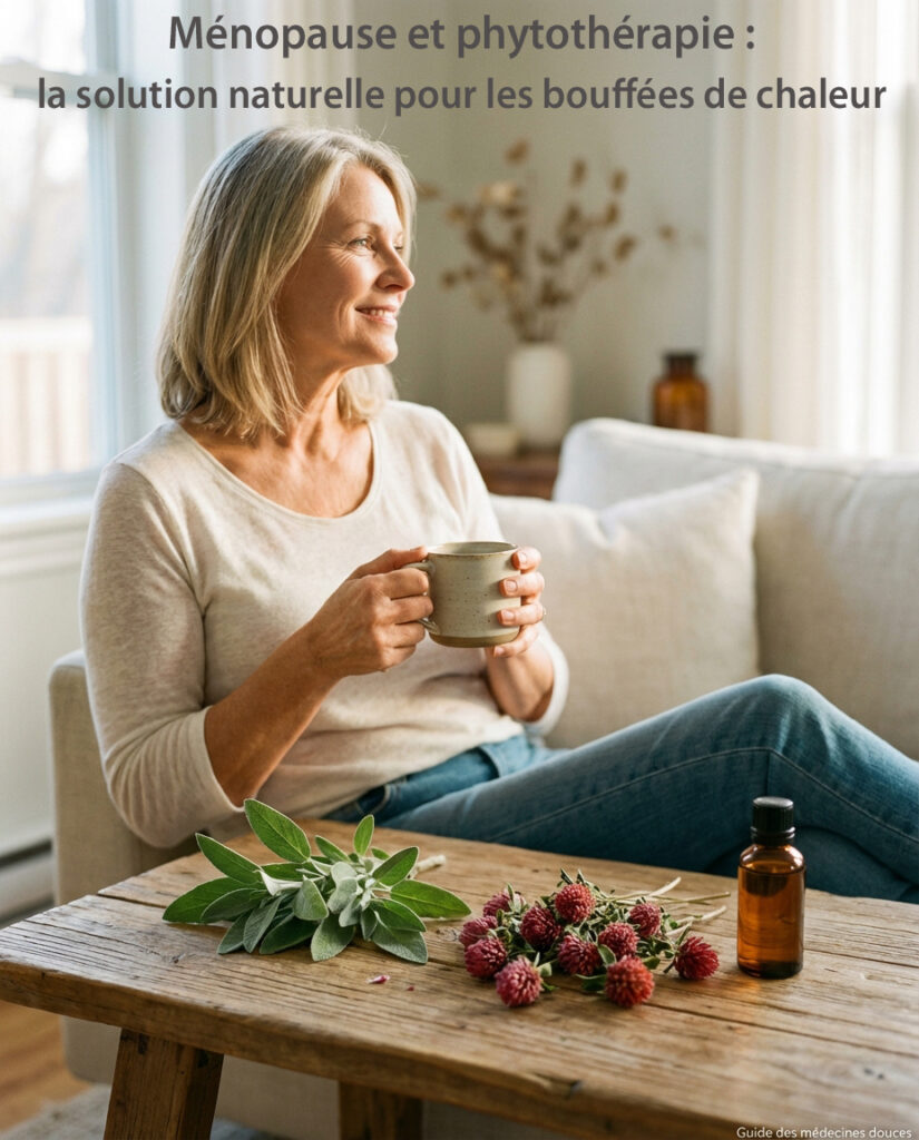 Ménopause : quelles plantes pour aider à mieux vivre les bouffées de chaleur ?