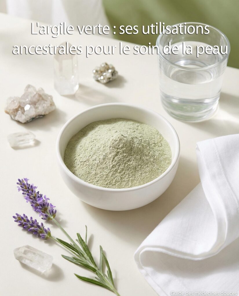L’argile verte : ses utilisations ancestrales pour le soin de la peau