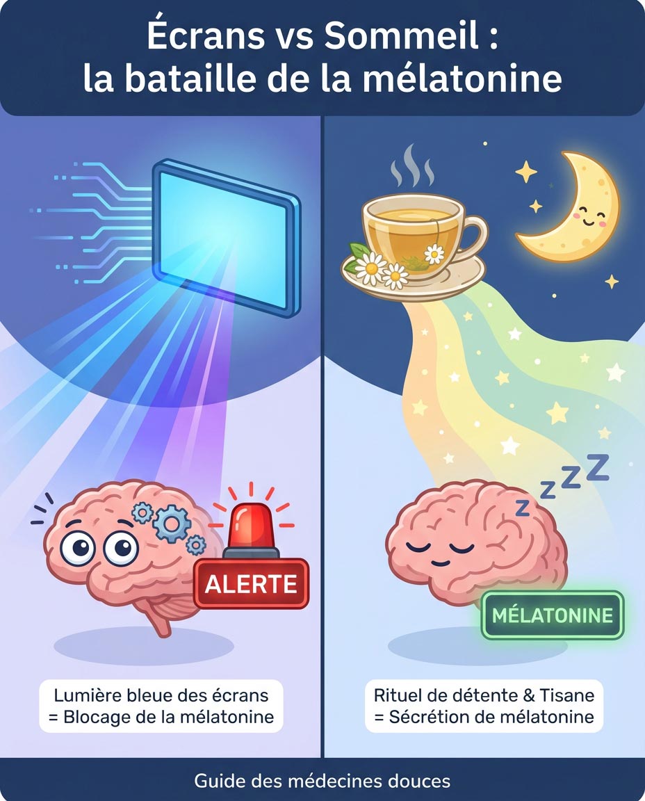 écrans vs sommeil : la bataille de la mélatonine
