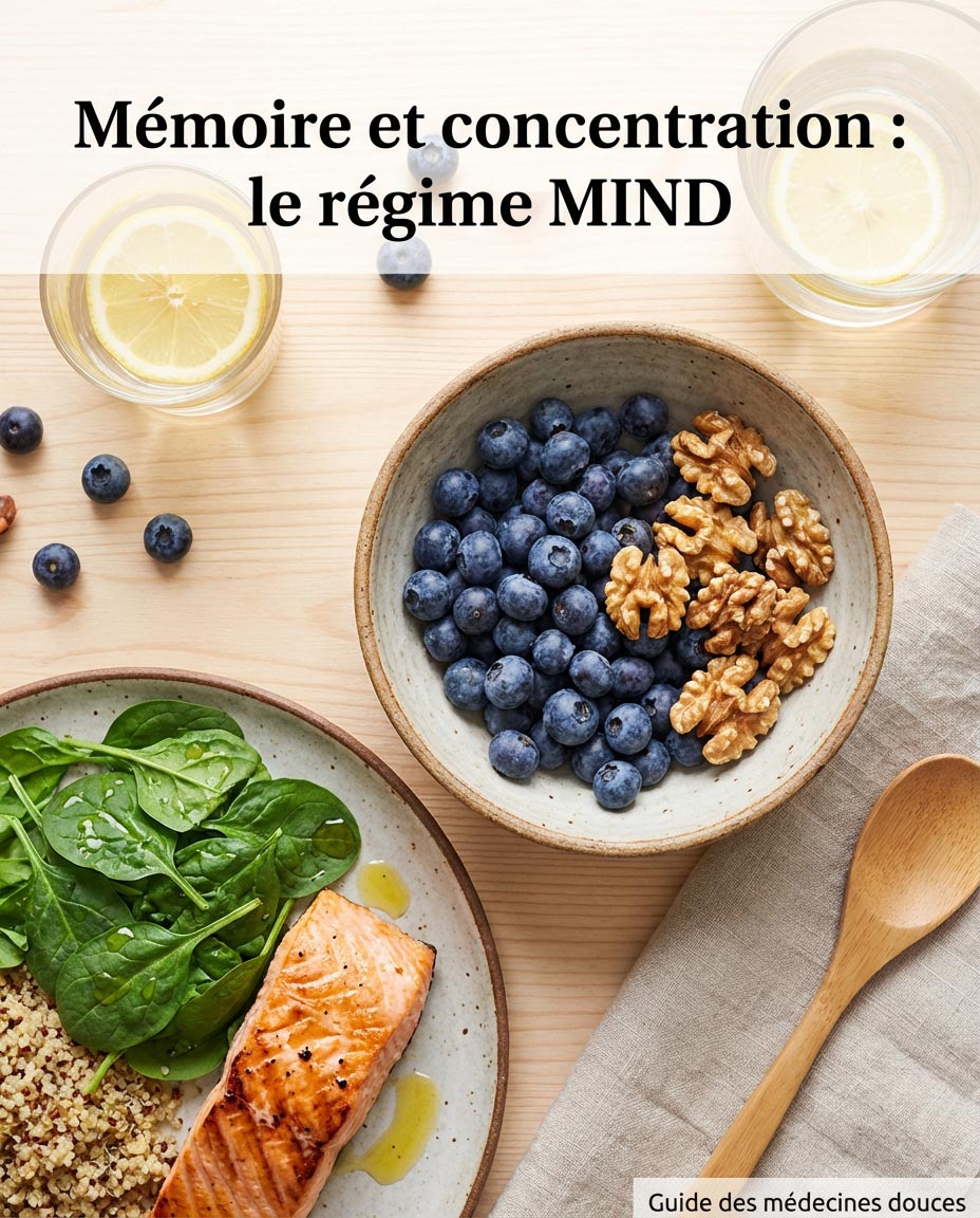 Mémoire et concentration : le régime MIND pour protéger son cerveau