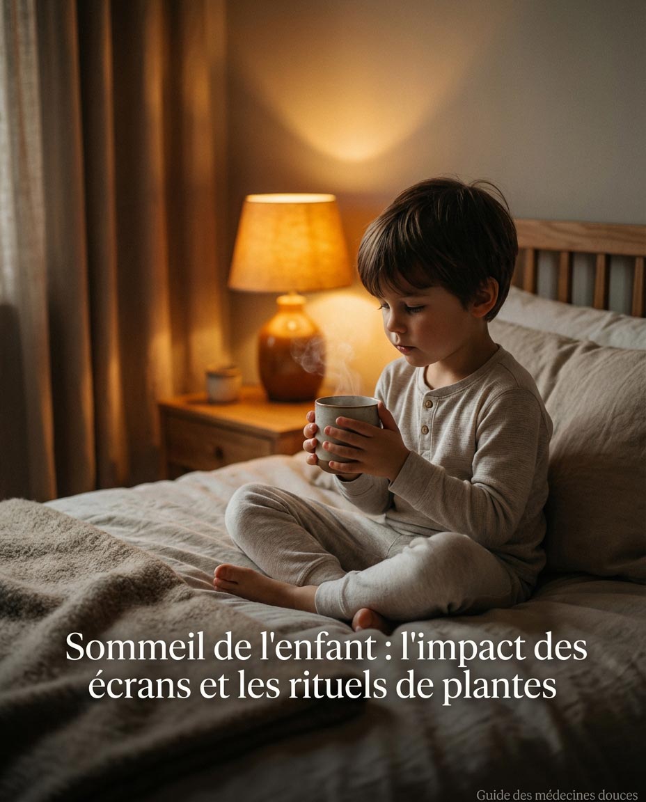 Sommeil de l’enfant : l’impact des écrans et les rituels de plantes
