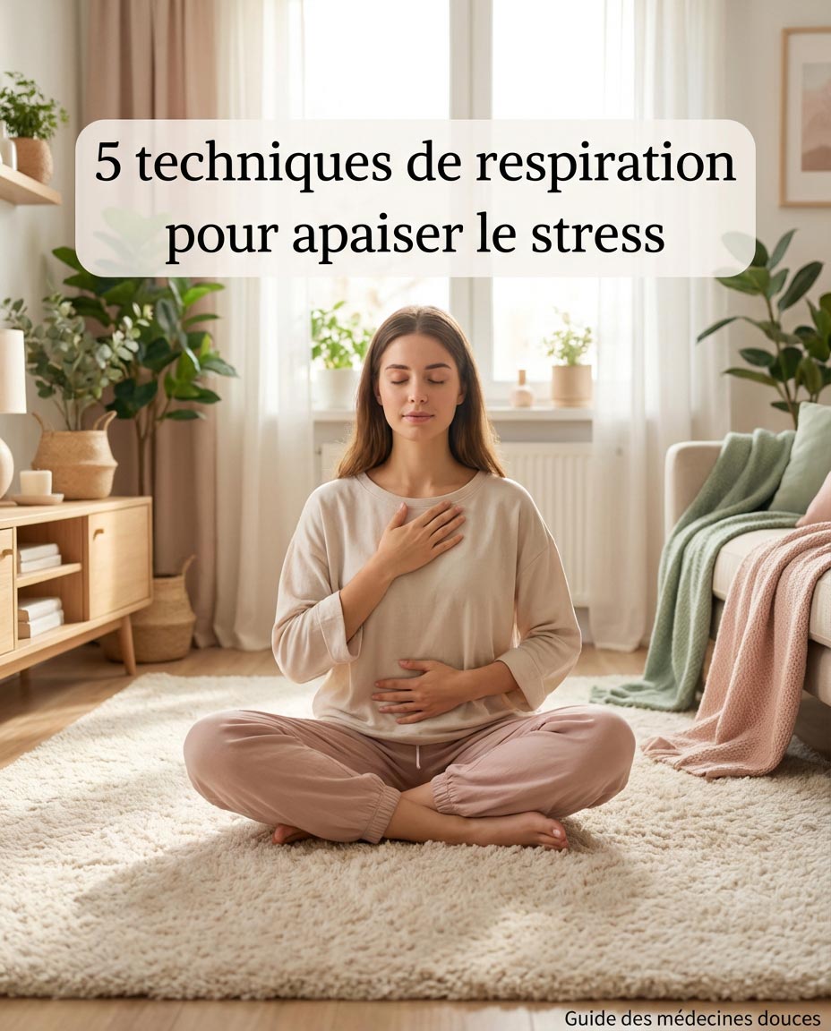 5 techniques de respiration pour apaiser un stress passager