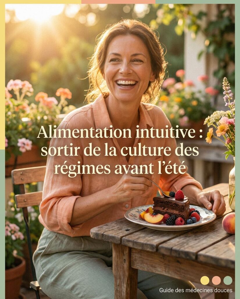 Alimentation intuitive : sortir de la culture des régimes avant l’été