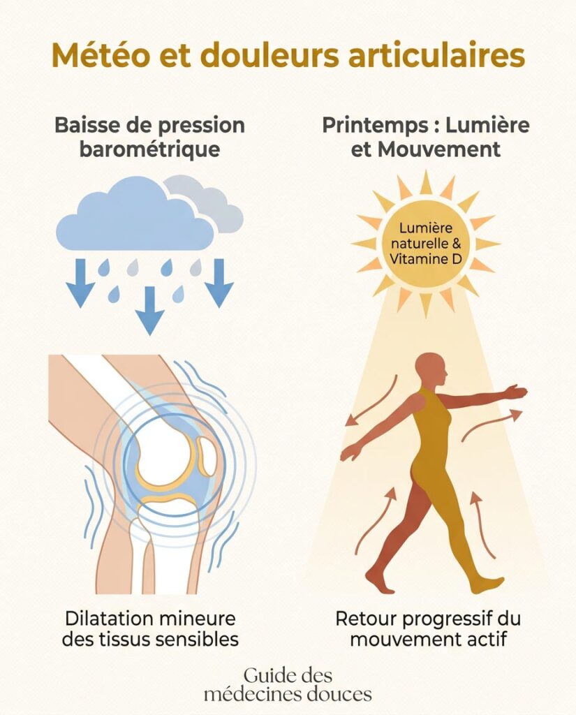 Douleurs de la fibromyalgie : l’impact du retour des beaux jours