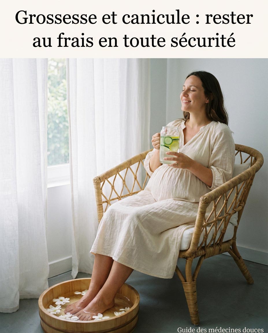 Grossesse et canicule : comment rester au frais pendant la grossesse en toute sécurité